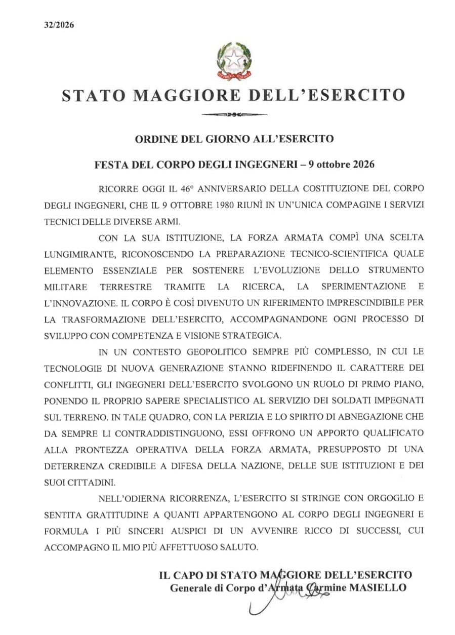 Ordine del Giorgio del Capo di SME